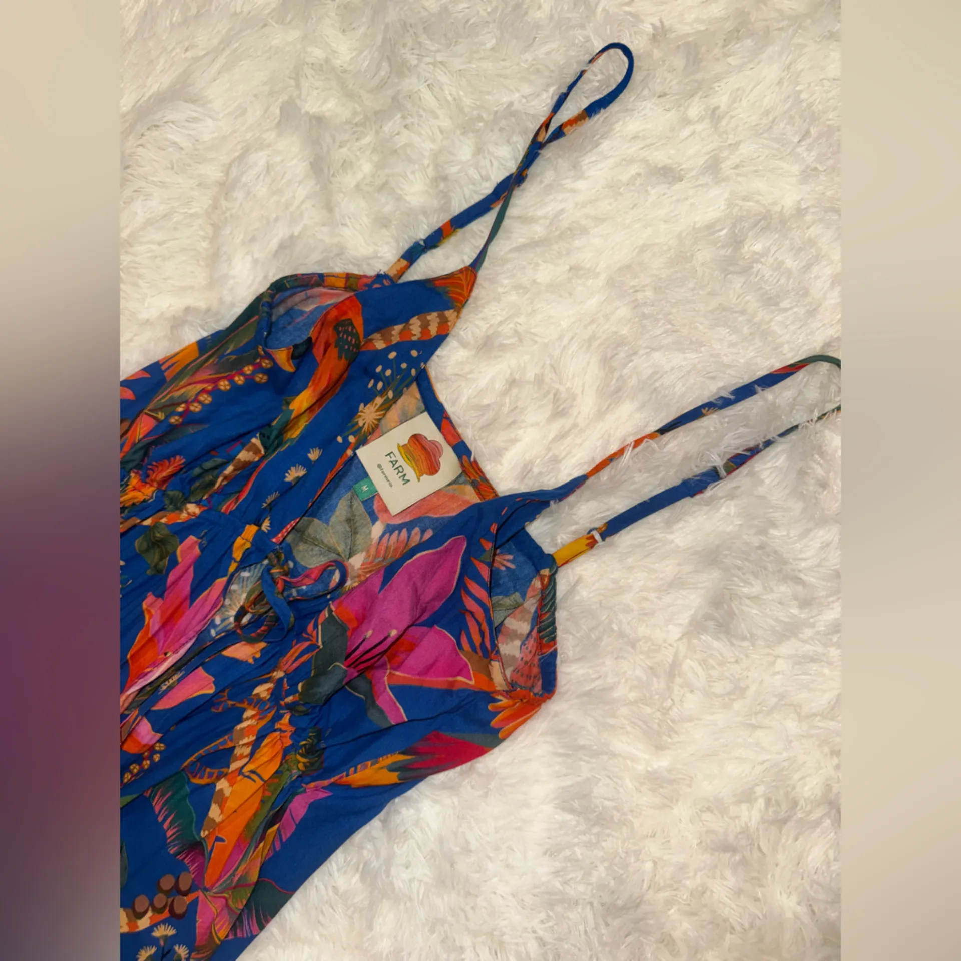 NEW FARM RIO Macaw Party Cover Up Maxi Dress sz M - Image 6