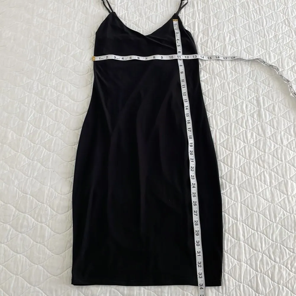 Mind Code Little Black Dress Sz S/M Mini Minimalist - Image 6