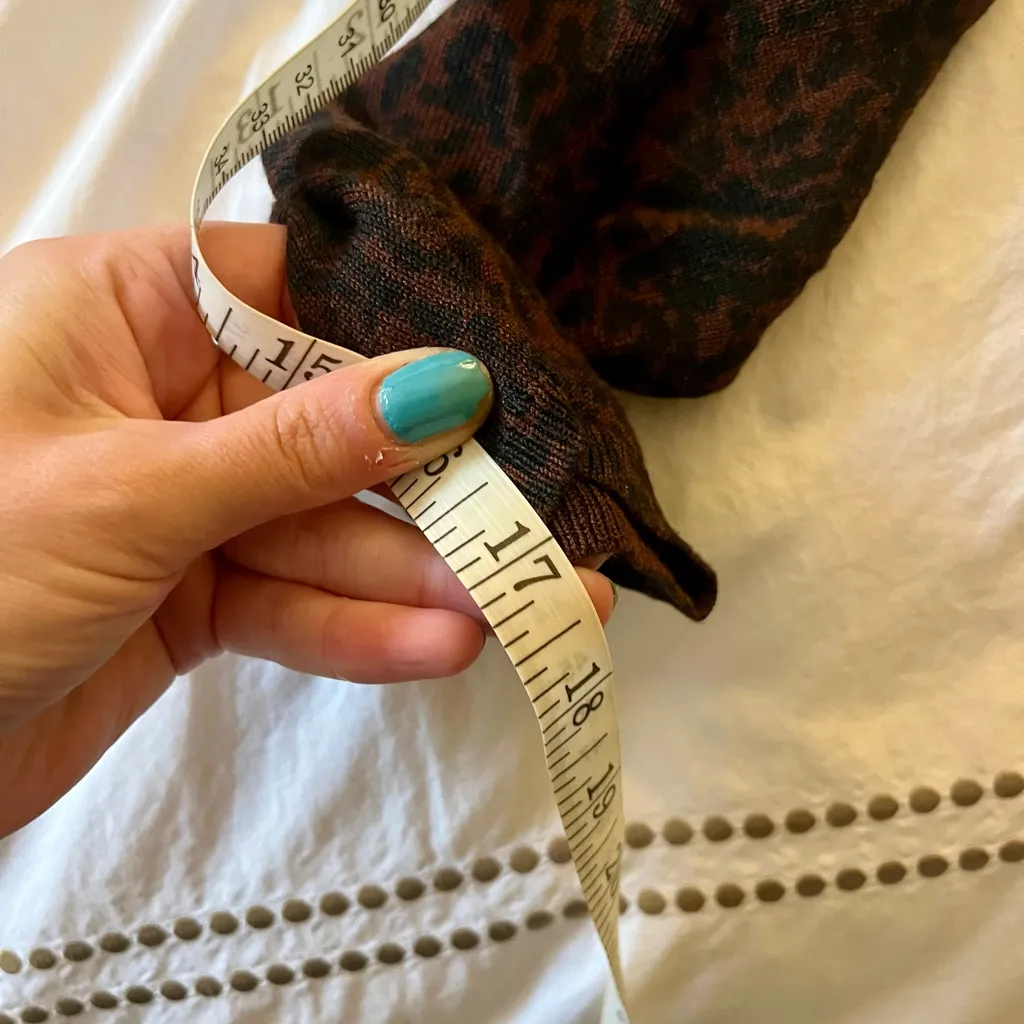 Vintage 100% Silk Long Sleeve - Image 6