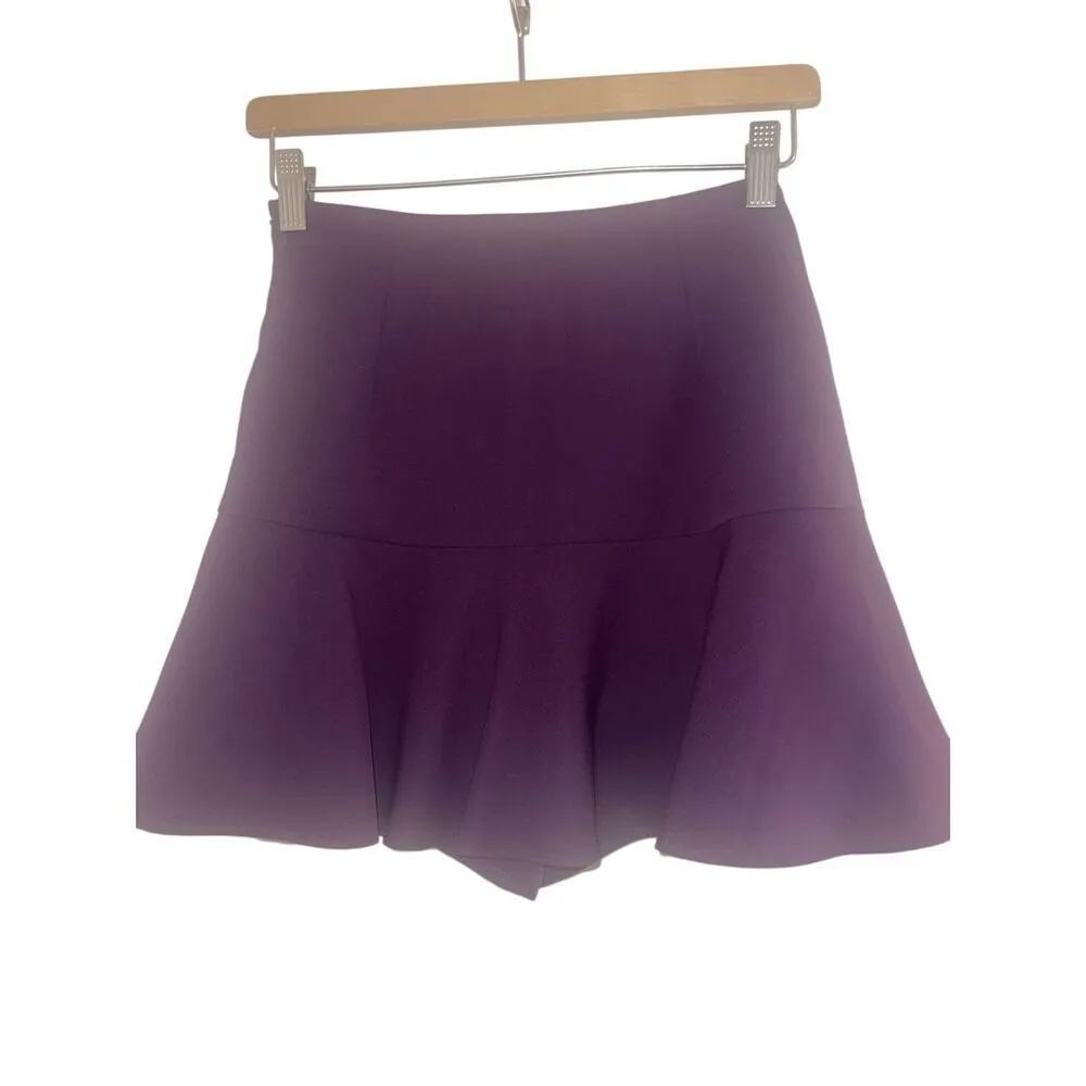 ZARA ✨ Purple Bermuda Mini Sz Medium Skort✨ - Image 5