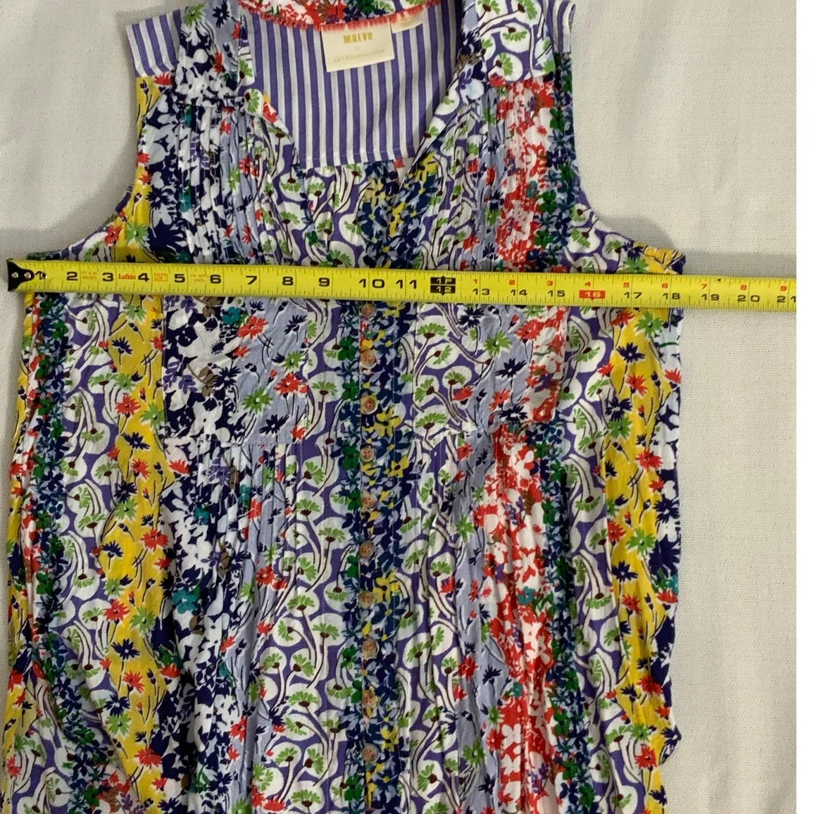 Maeve By‎ Anthropologie Whimsical Pintucked tops size xs - Image 6