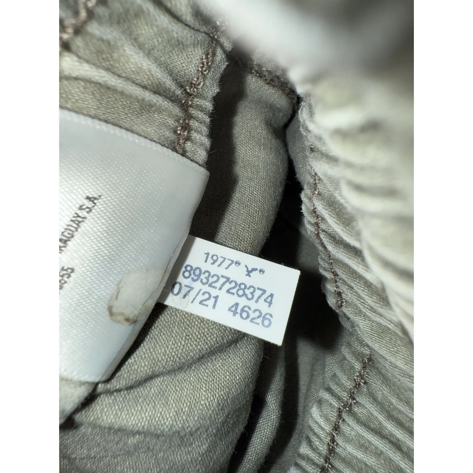 American‎ Eagle Women's Sz 00 Reg Olive Green Pants Jeggings - Image 6