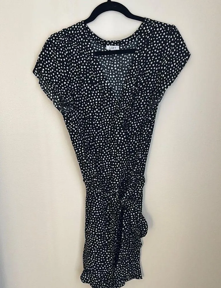 Polka Dot Black Romper - Image 2