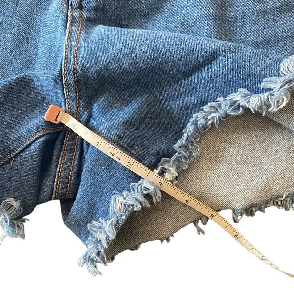 Dear John GiGi shorts high rise size 32 cut off - Image 7