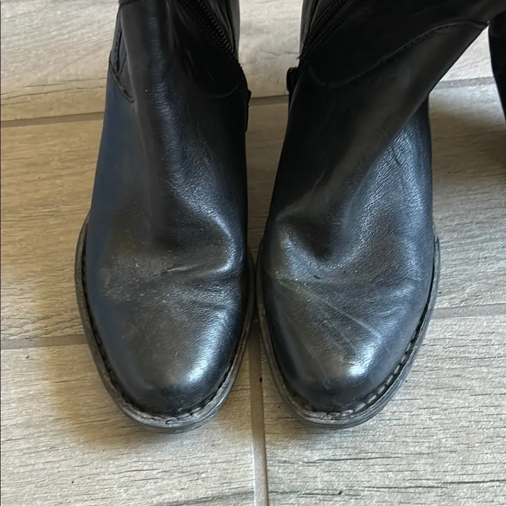 Born Black Over the Knee Boots Timeless Elegance Size 7 - Image 2