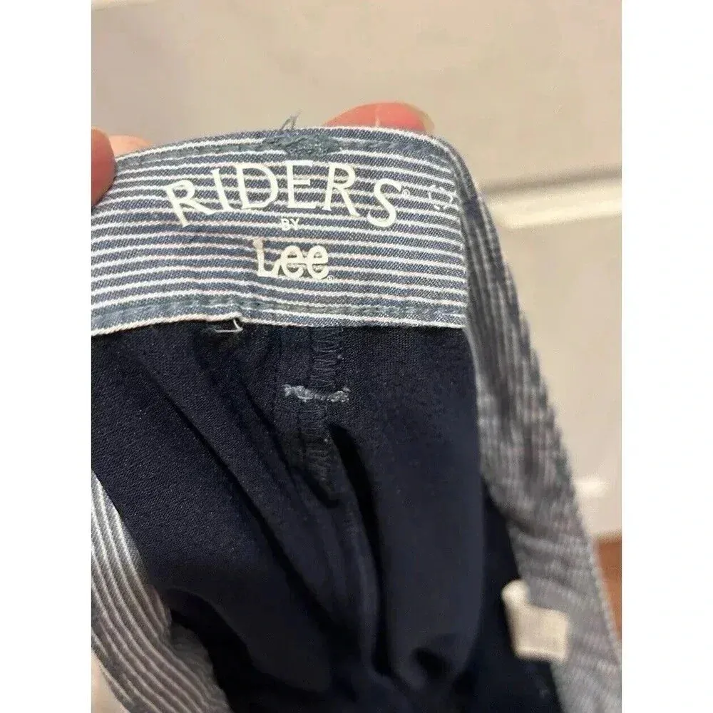 Lee Women's Mid Rise Skort Rayon Cotton Blend‎ Women’s Size 14 - Image 8