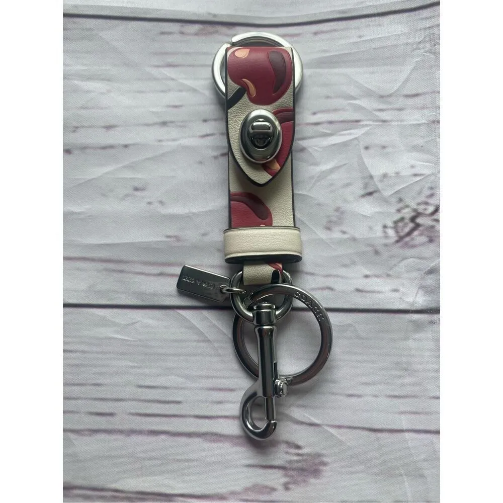 Coach  cherry keyring - Image 3