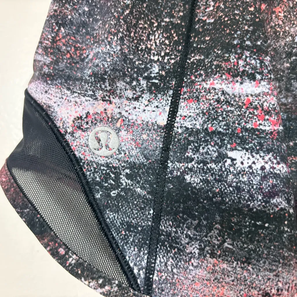 Lululemon Hotty Hot Shorts Poppy Coral Size 6 Lined Running Athletic Shorts - Image 5