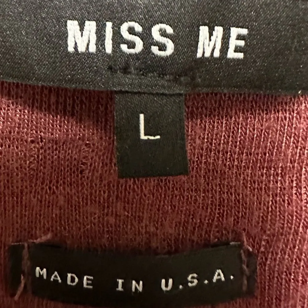 Miss Me ruffle sleeve top - Image 3