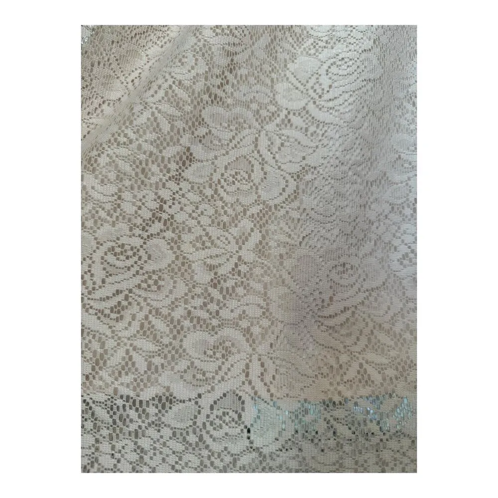 Garnet Hill midi floral lace skirt with elastic waistband size medium - Image 4