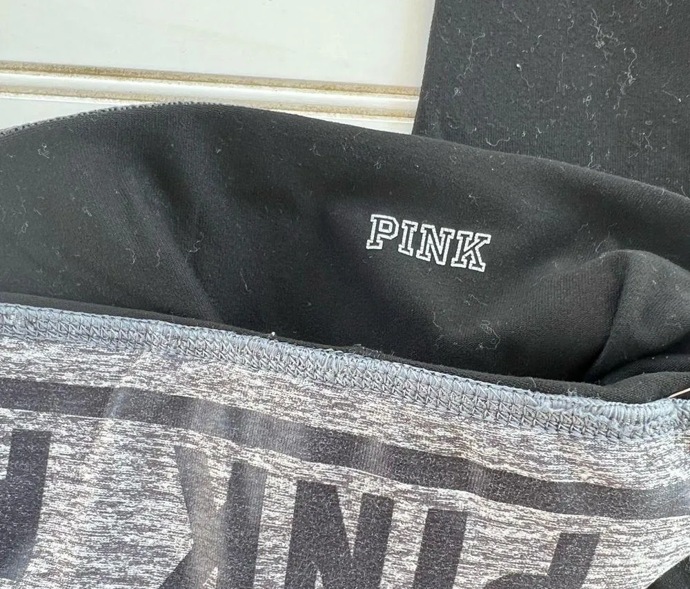 Pink Victoria Secret leggings Size Small - Image 3