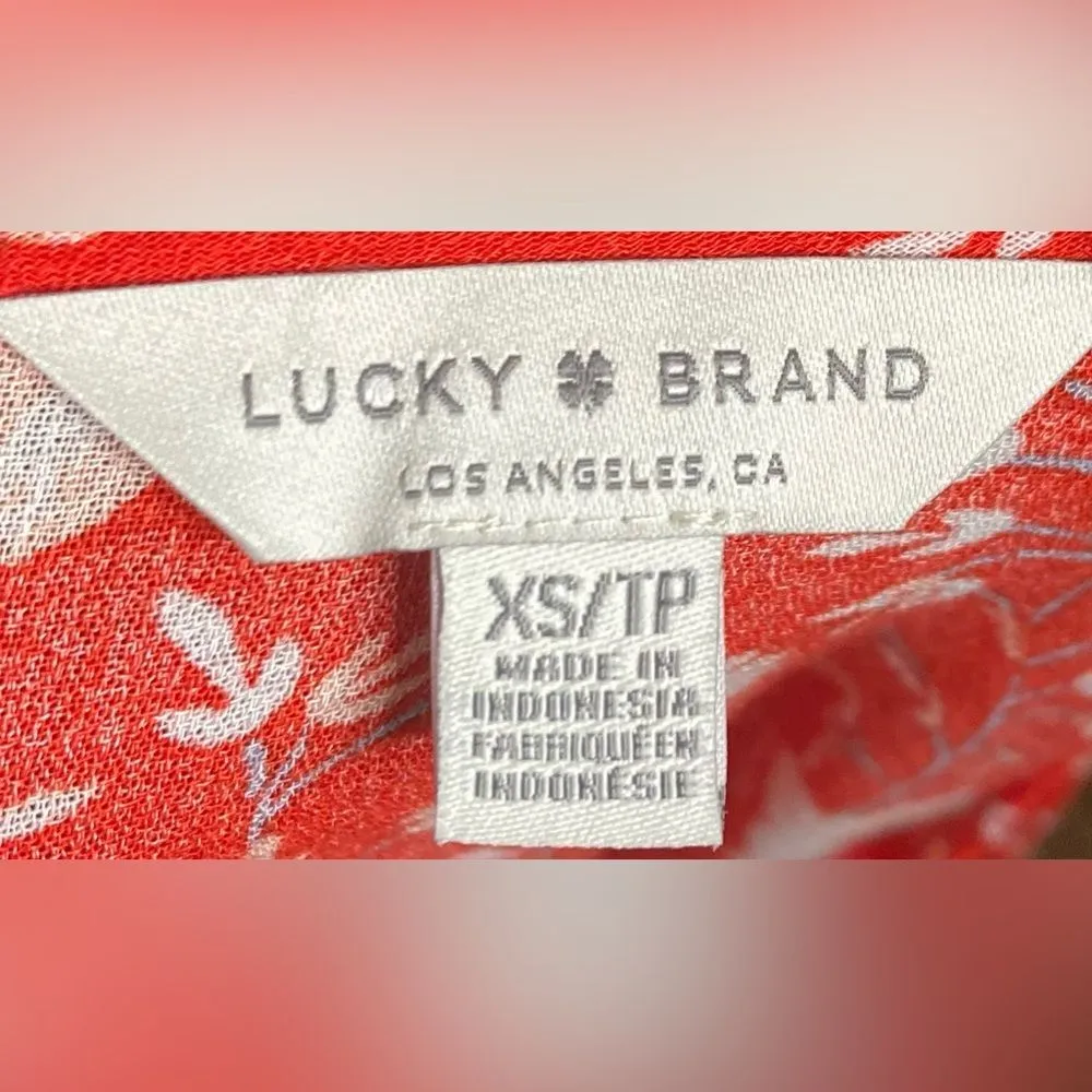 Lucky Brand- Long Sleeve floral flowy top Size XS‎ - Image 4