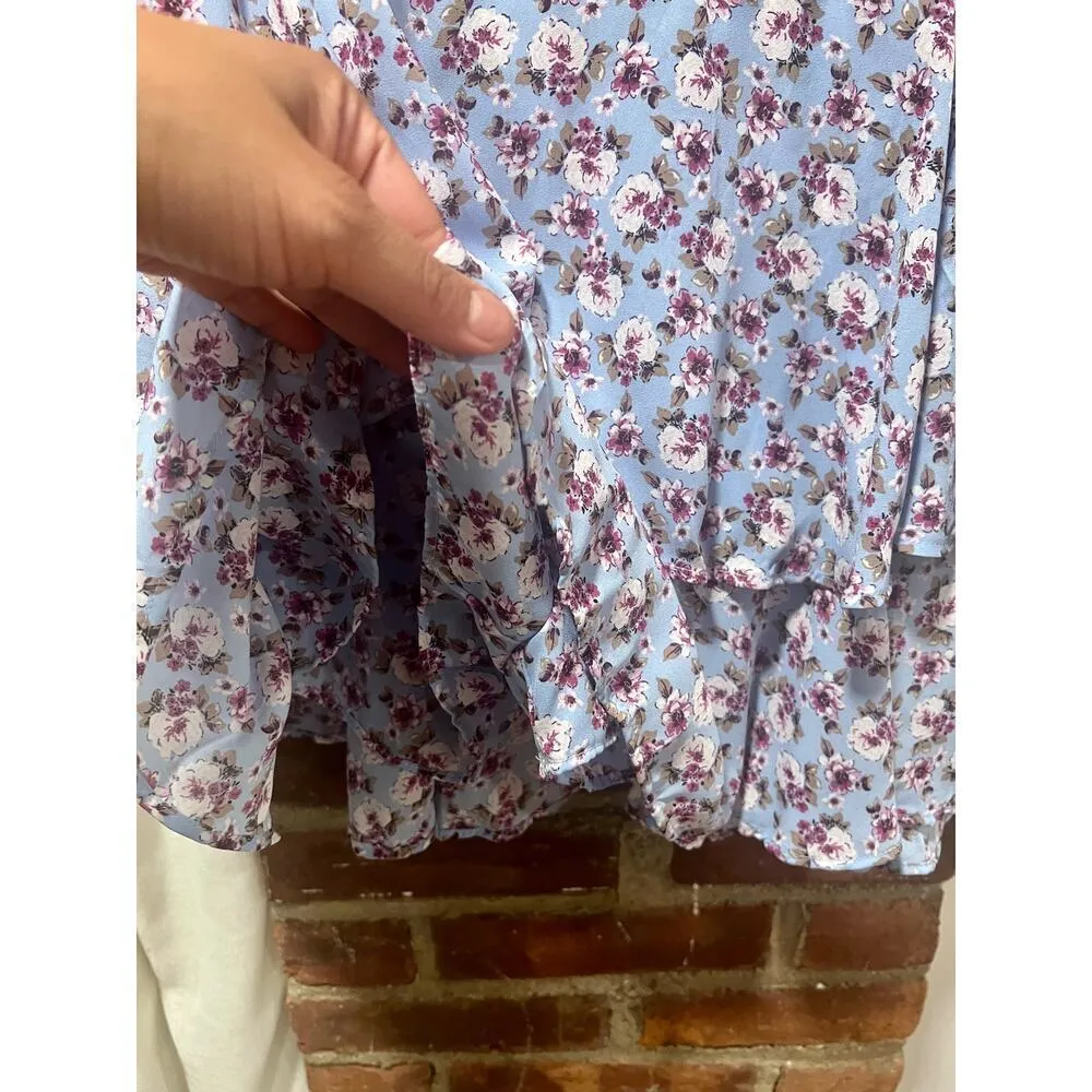 ZARA Romantic Tiered Layered Mini skirt Spring Summer Vacation - Image 3