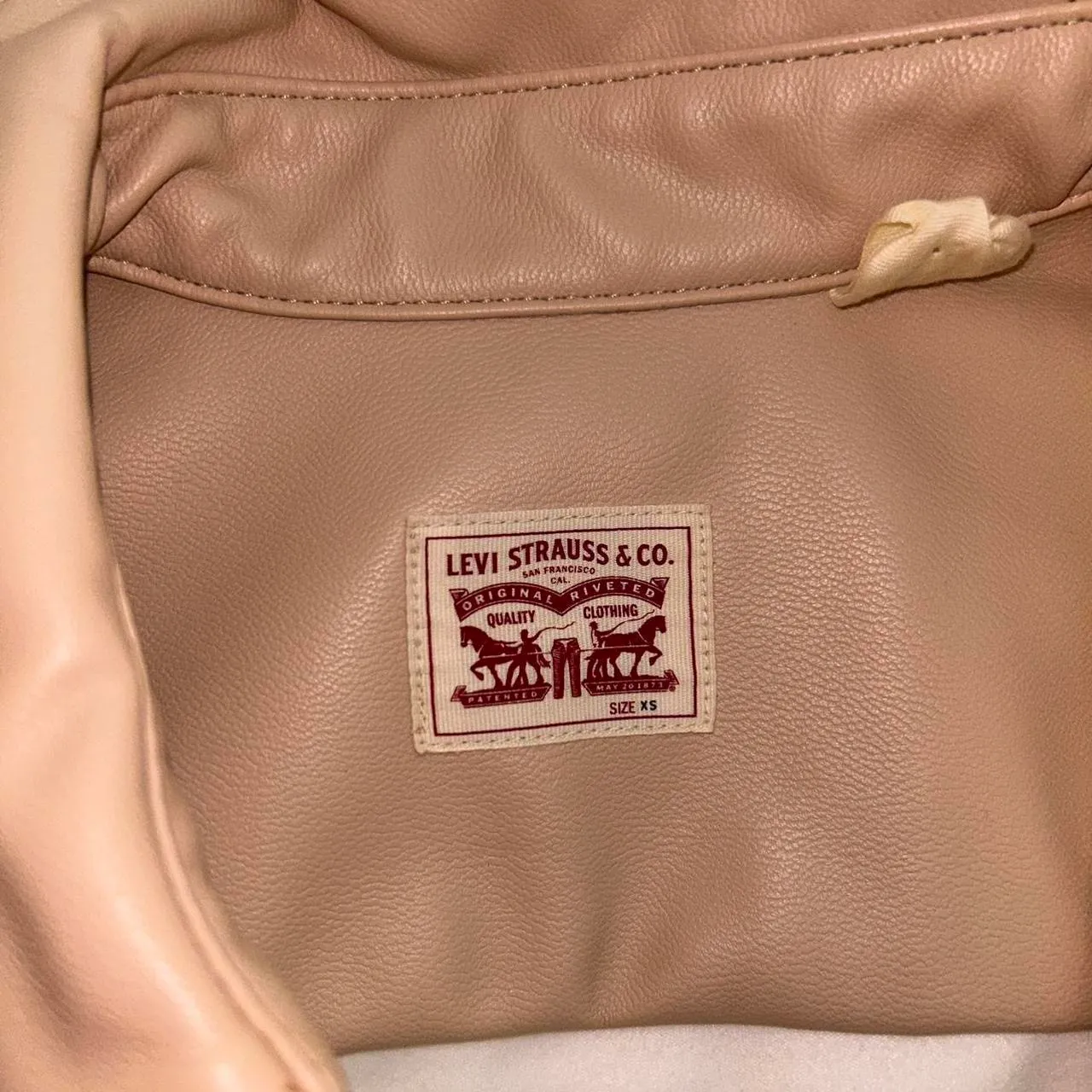 Faux Leather Shacket  - Image 2