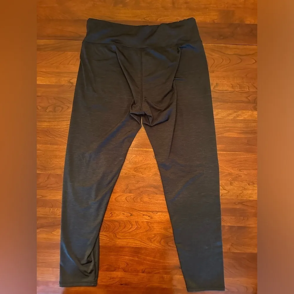 RBX Charcoal Gray Heathered Fleece Legging Size XL - Image 7