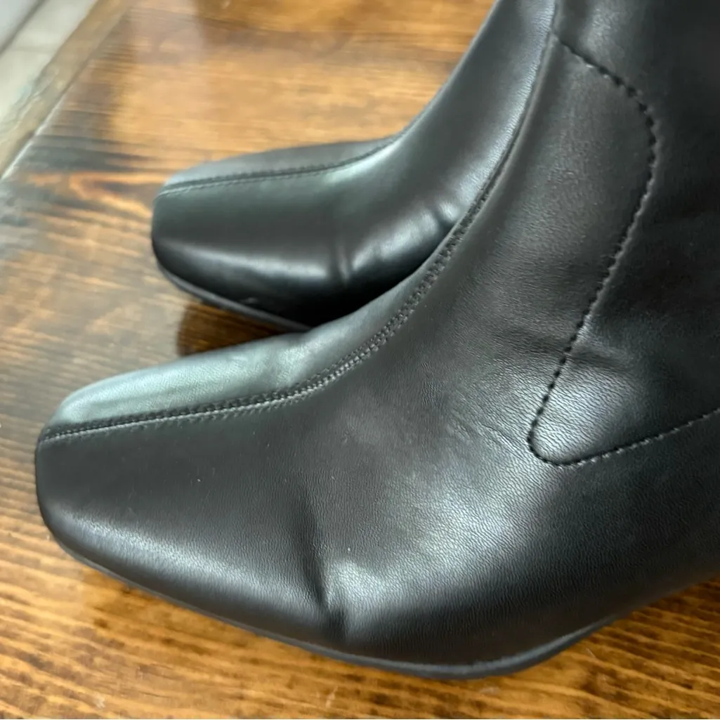 Aerosoles Cinnamon‎ Black Mid Calf Boots Size 9.5 - Image 4