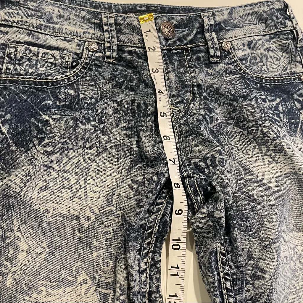 Silver Jeans Floral Patterned Jeans - Image 10