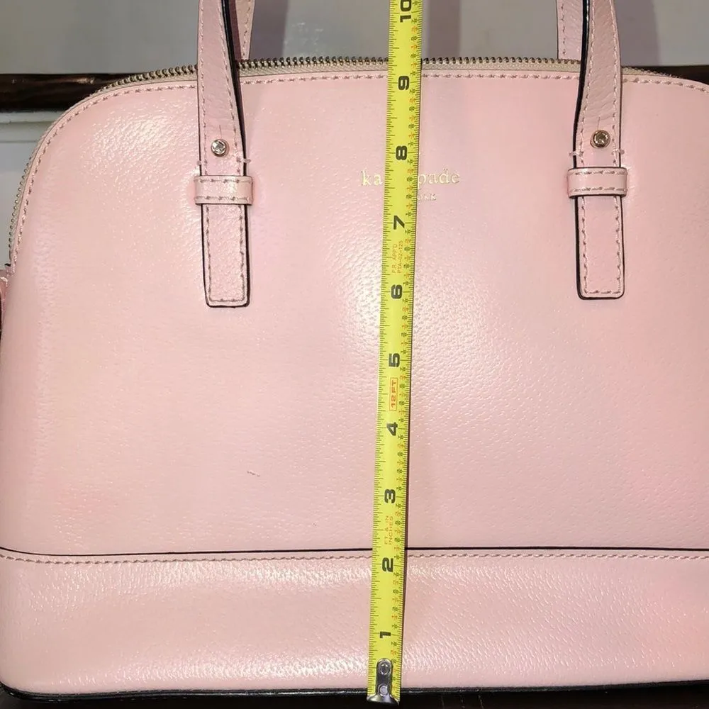 KATE SPADE Pink GRAND STREET RACHELLE Top Handle Tote Crossbody Shoulder Bag - Image 10