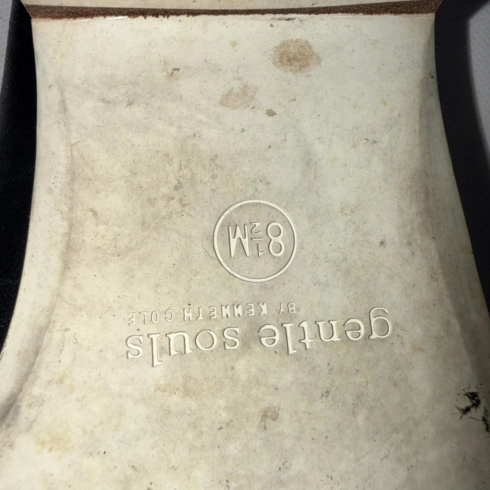 Gentle Souls Old Money Everett Slip On Minimalist Black Leather Mule Loafer 8.5M - Image 12