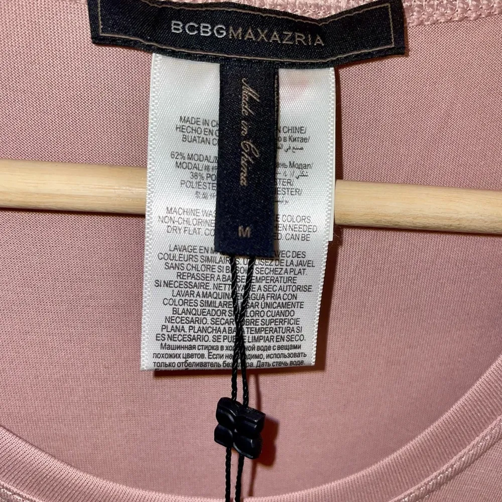 BCBG MaxAzria Mylie Maxi Sleeveless Tank Dress - Pink Size Medium NWT - Image 8