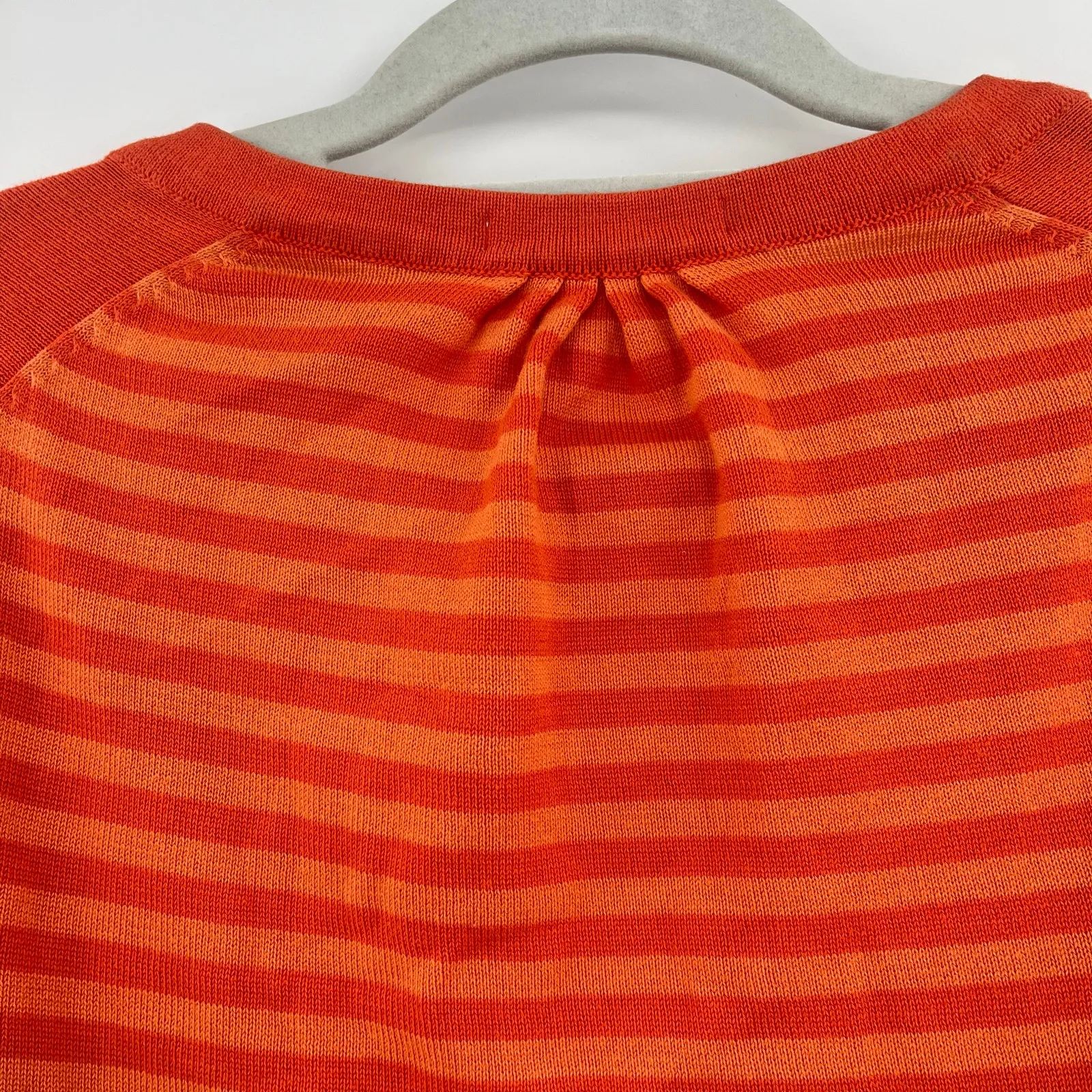 Cutter & Buck Gators Mens Sweater Sz S Stripe Preppy Collegiate Florida Fall - Image 6