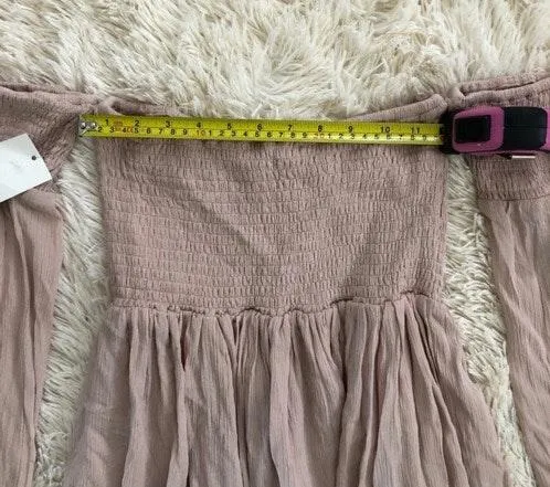 Tobi NWT  Ellie Rose Skater Dress In Rose - Image 10