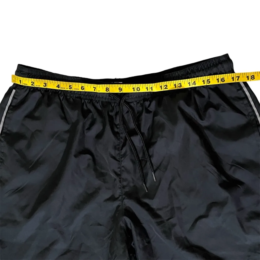 BCG  Black Joggers With Side Reflective Line On Each‎ Side Three Pocket Size L - Image 8