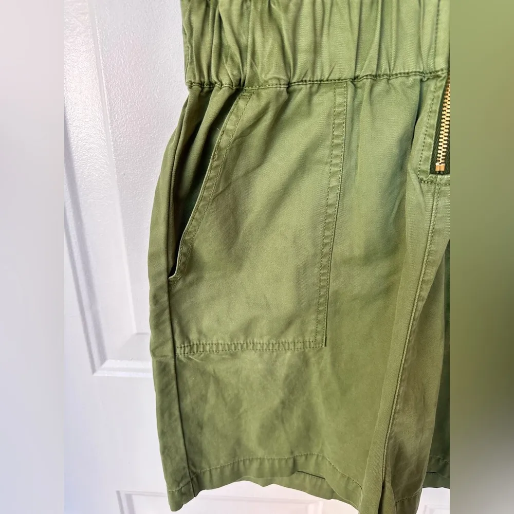 J. Crew Zip-front Chino Romper - Image 3