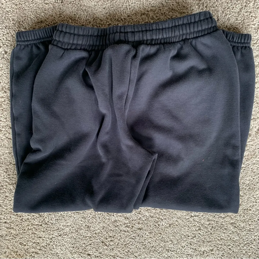 Fabletics  Black Jogger Sweatpants Size Medium - Image 6