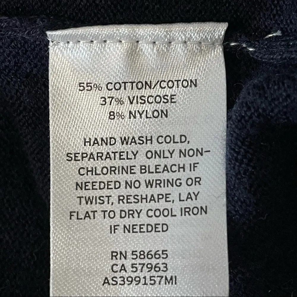 1901  Navy Crewneck Sweater - Image 4