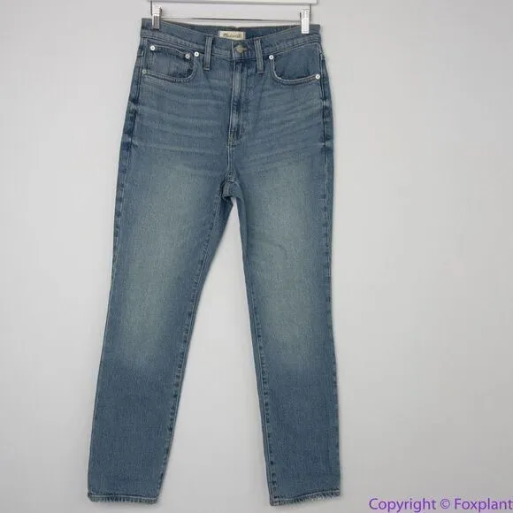 NEW Madewell High-Rise Slim Boyjean in Neal‎ Wash: TENCEL™ Denim, 27 - Image 4