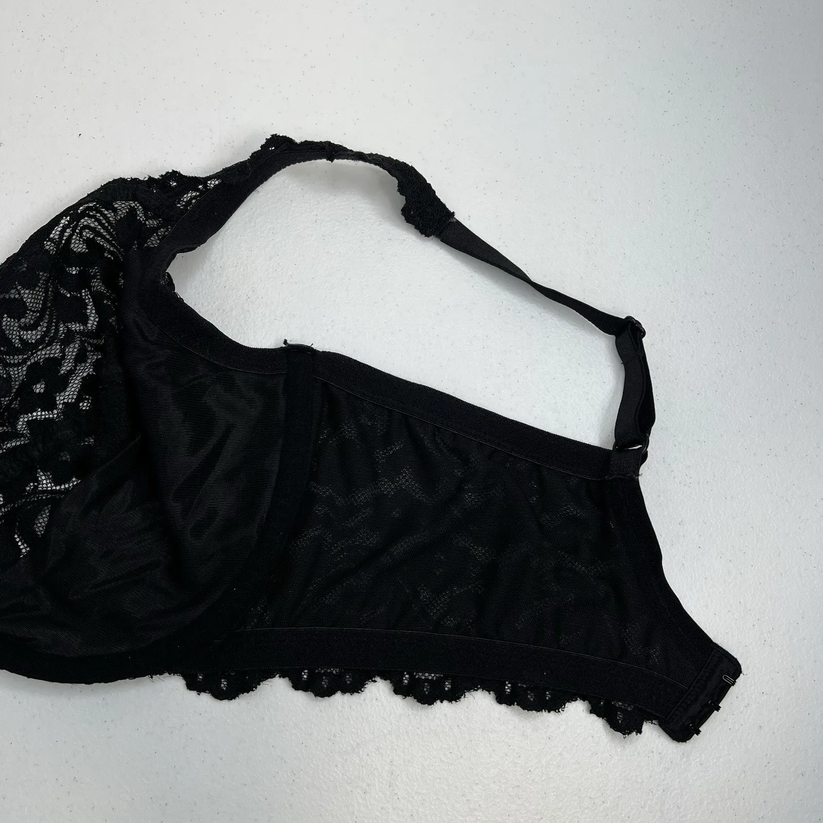 Smart And Sexy 40DD Bra Signature Lace Unlined Underwire In Black SA964 - Image 10