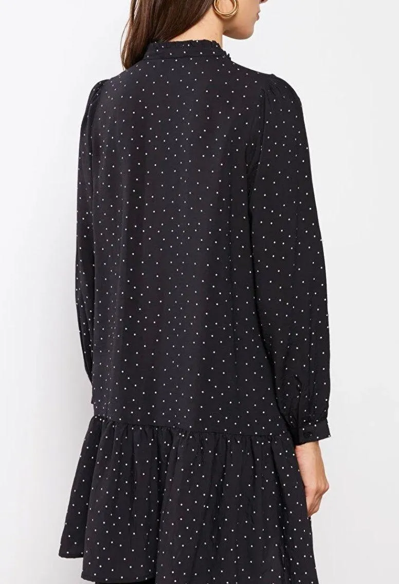 ZARA Drop Waist Shirt Mini Dress NWT - Image 3