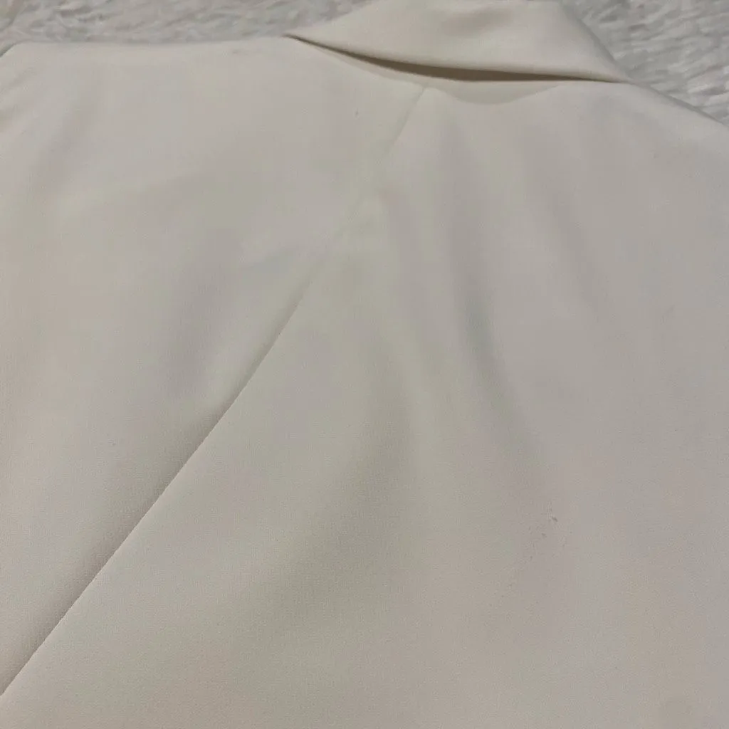 Veronica Beard Iconic Scuba Dickey Blazer Jacket in White Size 6 - Image 9