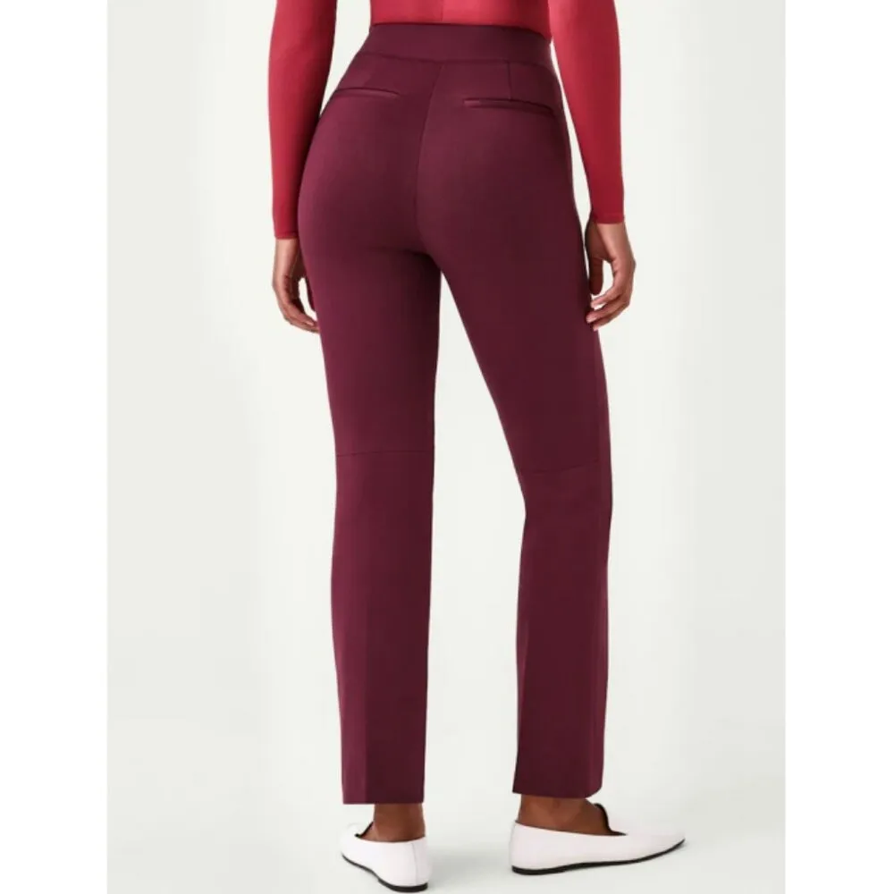 Perfect Pant Kick Flare Chianti Ponte High-Rise Waist Shapewear Slacks 3X - Image 2