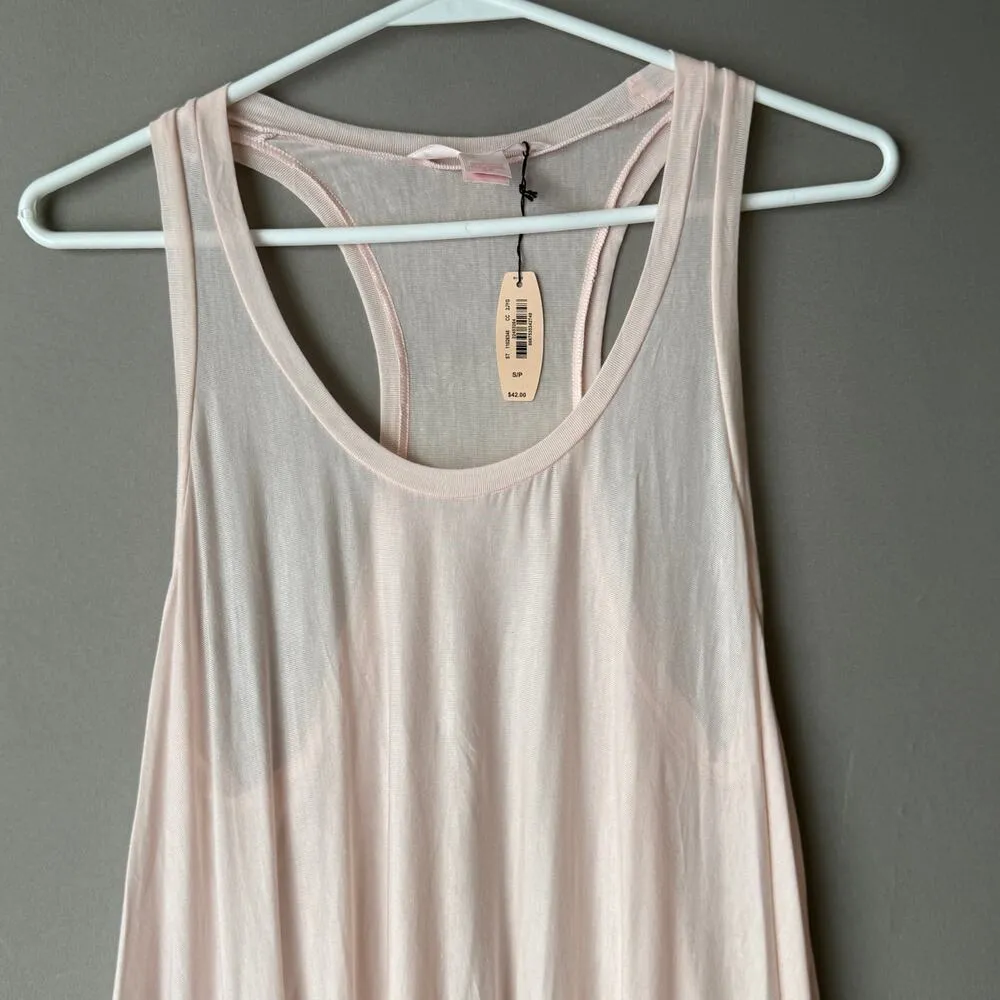 Victoria's Secret sz S‎ light pink green boho summer tank dress NWT - Image 2