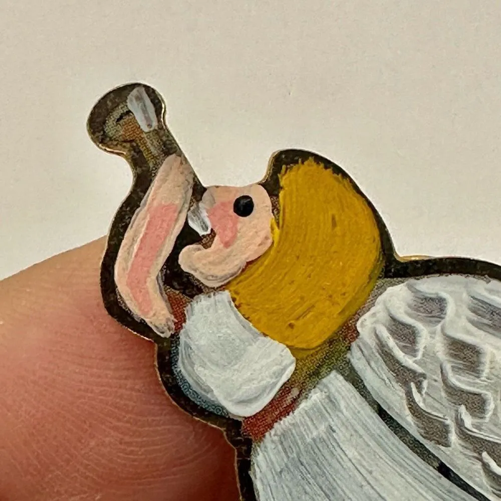 Nancy Thomas flying angel pin - Image 2