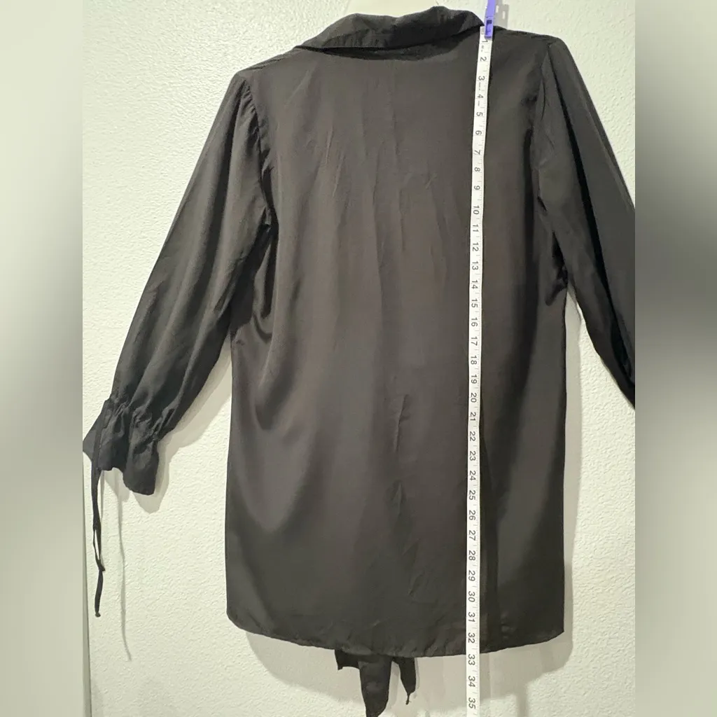 Boohoo Classic Black Top Size 12 - Image 7