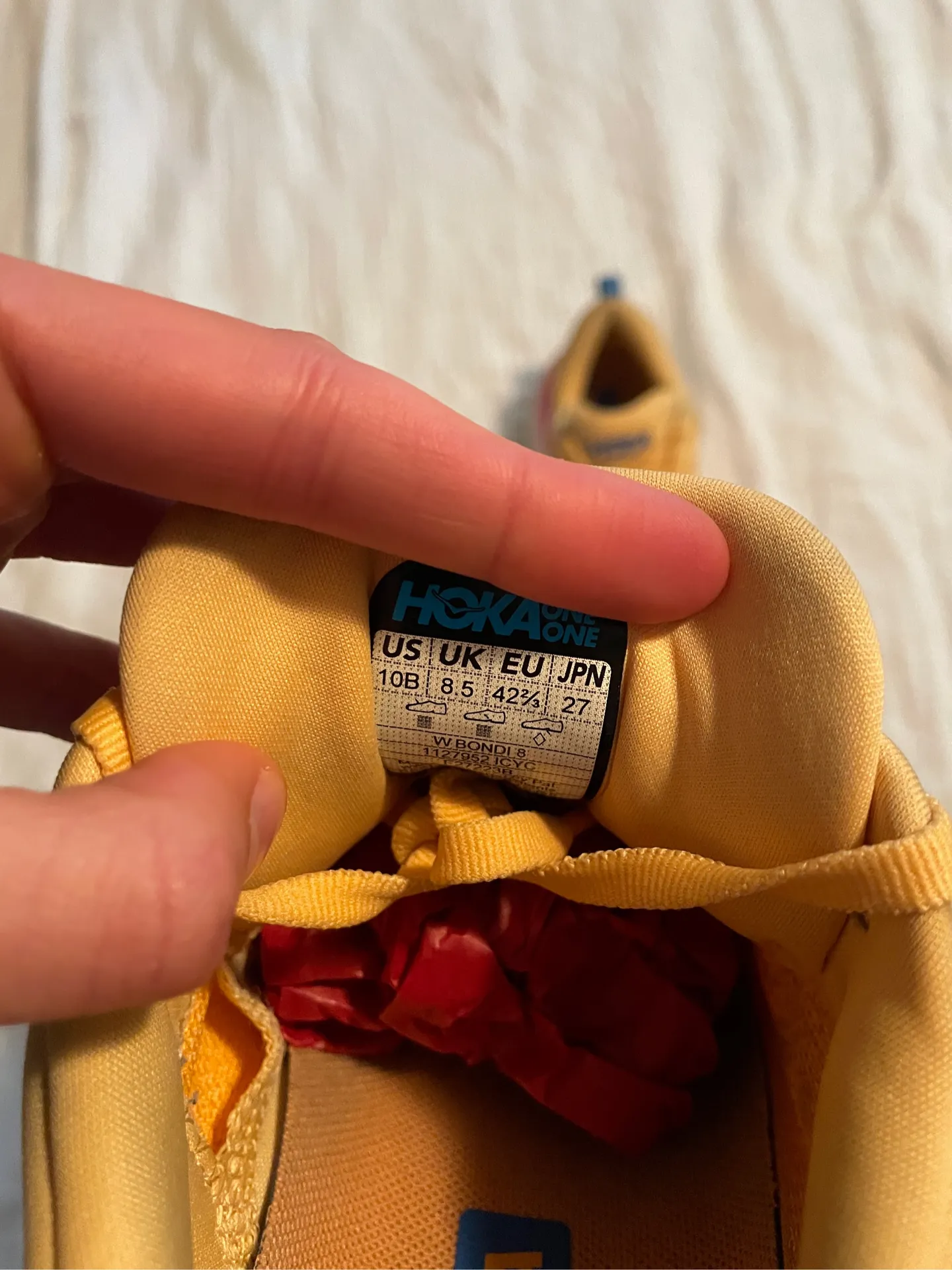 Hoka Bondi 8 Orange/Pink - Image 4