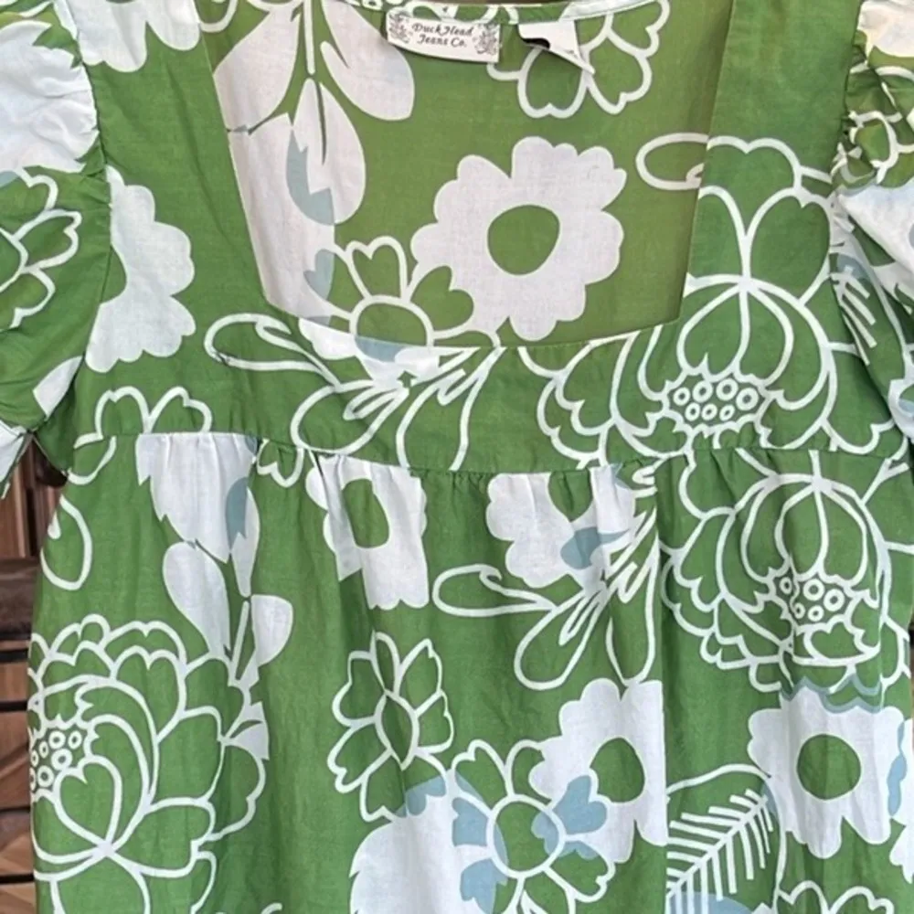 Duck Head Jeans Co Cotton Floral Print Top Womens Small - Image 2