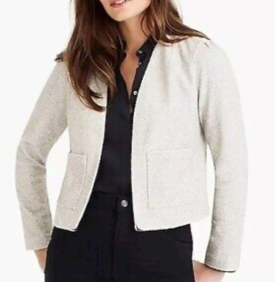 J. Crew 365 Boucle Blazer Size M - Image 2