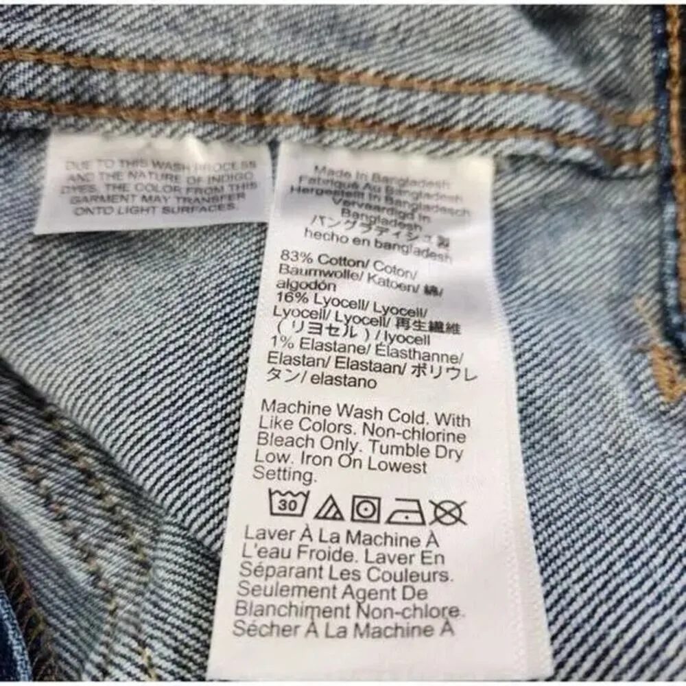 NWT J. Crew Cropped Ankle Patch Pocket Utility Jean Stretch BT040 24P Blue #2928 - Image 8