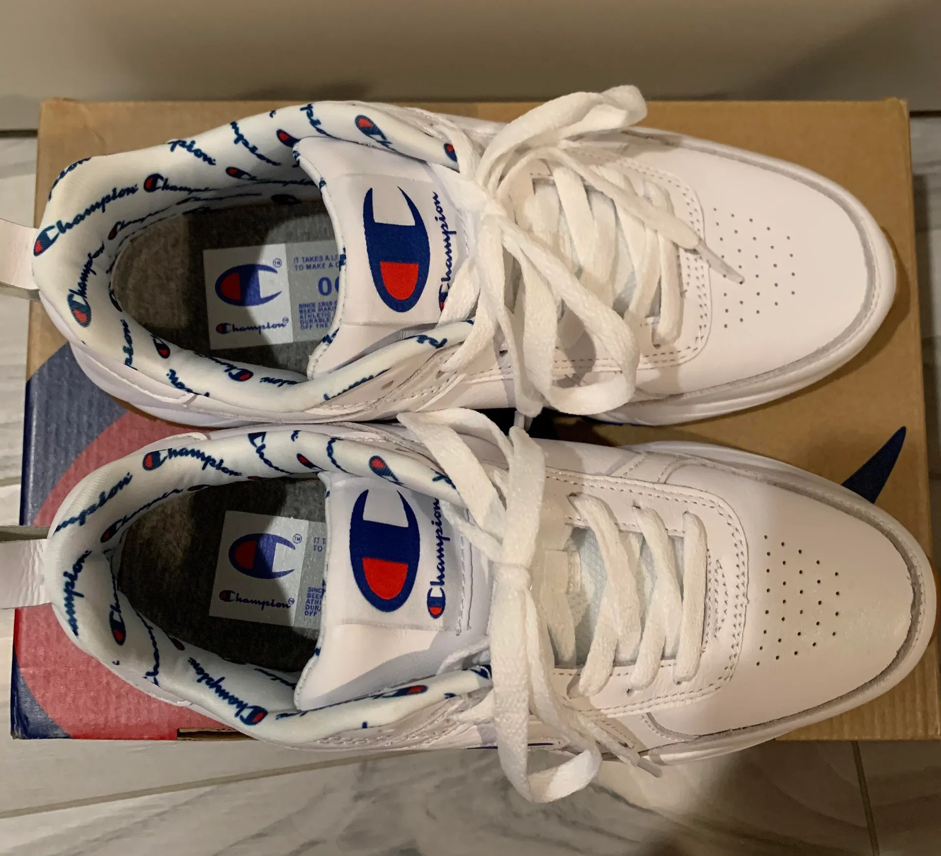 Champion White Sneakers - Image 3