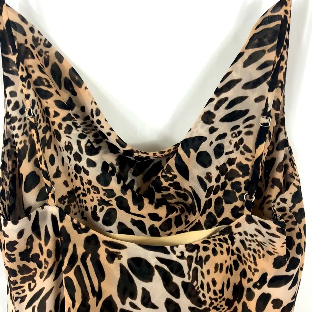 Planet blue  🔥dress mini animal print Size S NWOT - Image 5
