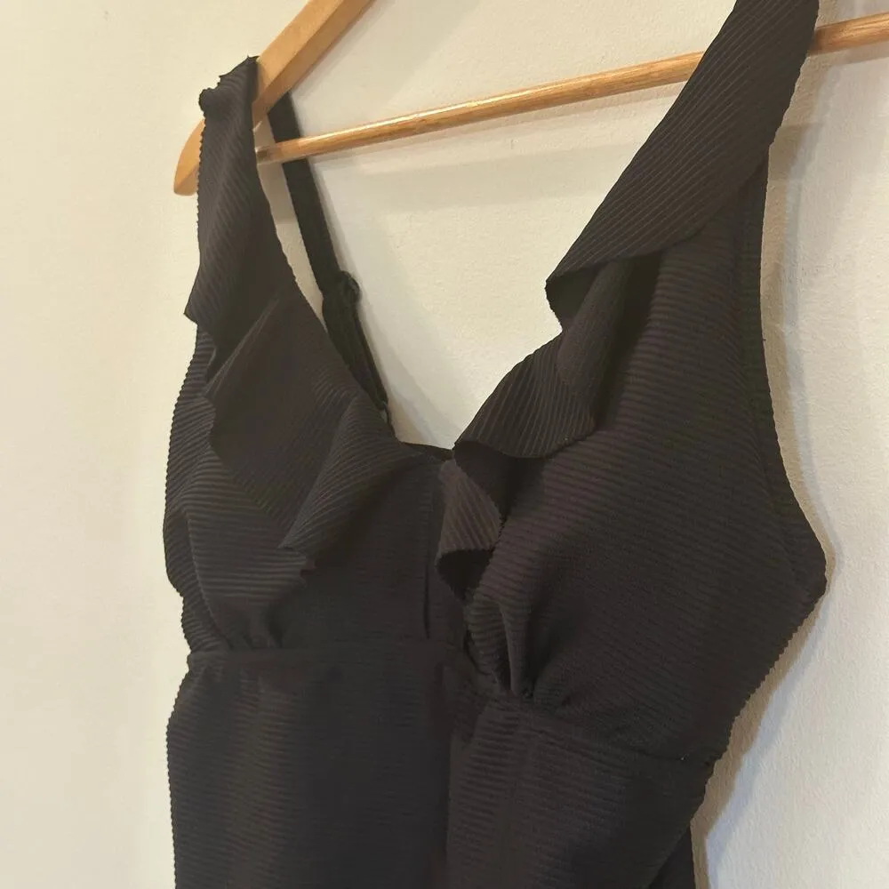 NipTuck Swim Black One Piece Bathing Suit sz 8 Nip Tuck Joanne - Image 7