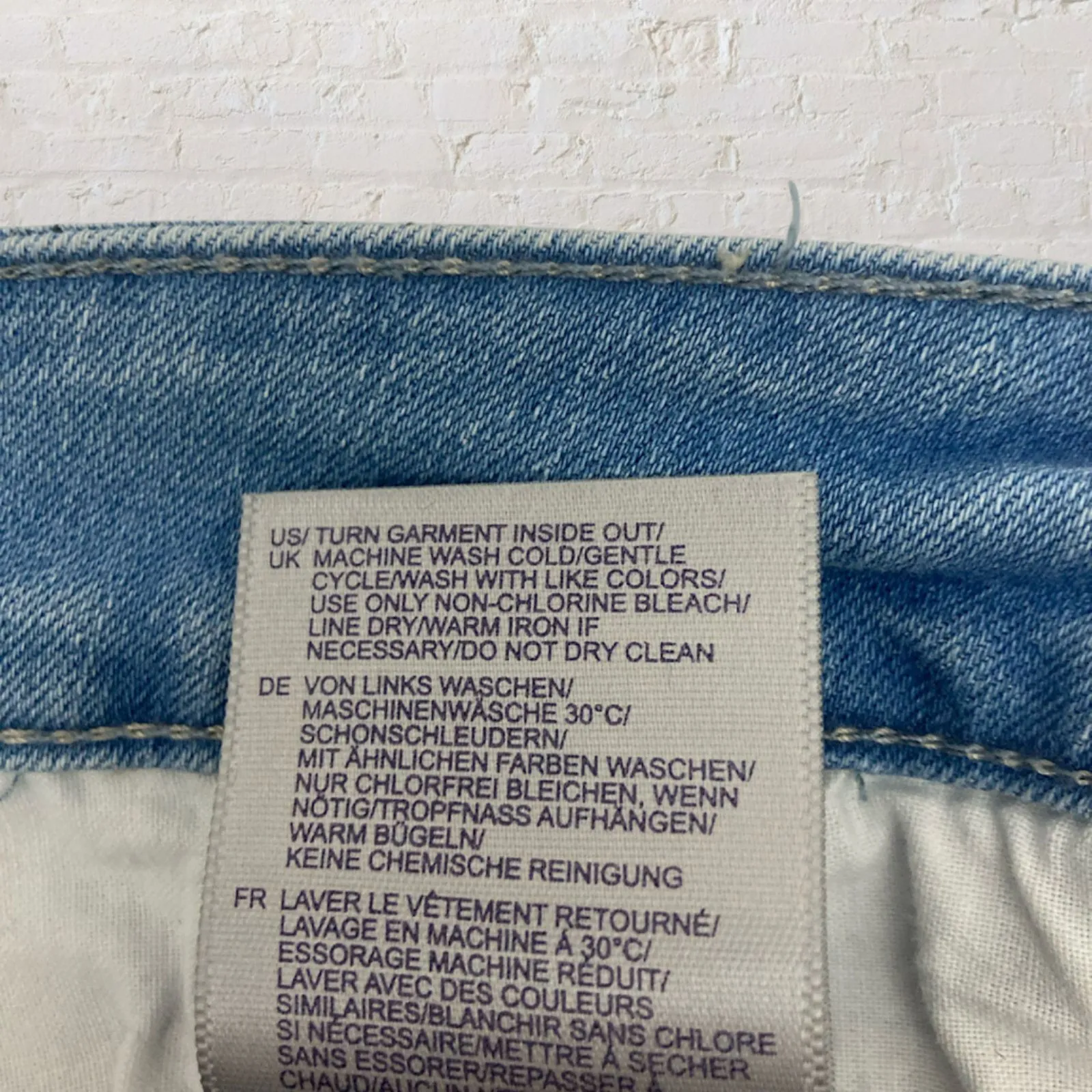 NYDJ Ami Ankle Skinny Jeans Light Blue Fade 10 High-Rise Casual Chic - Image 14