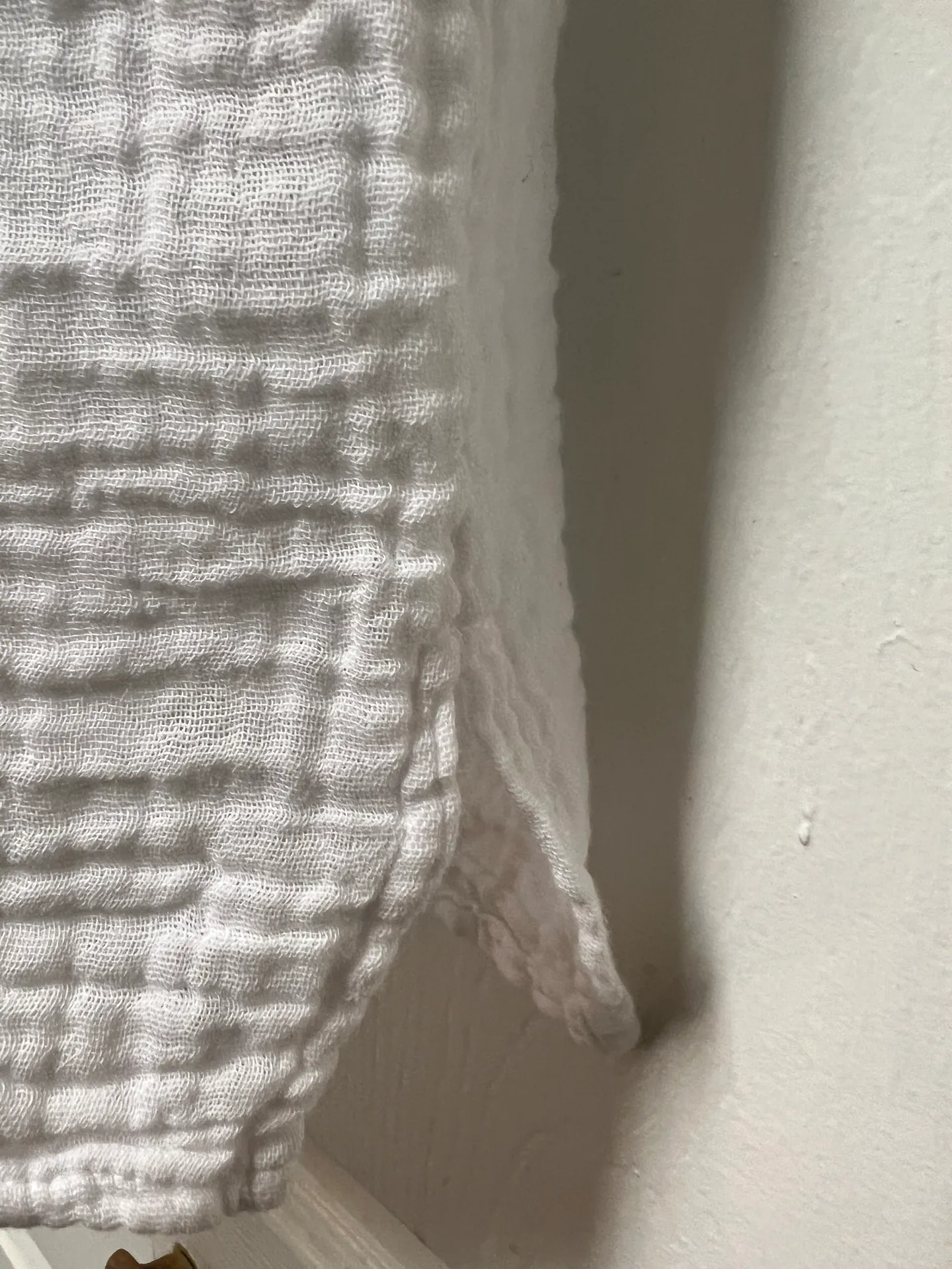 Michael Stars White Amy Scoop Neck Gauze Tee - Image 4