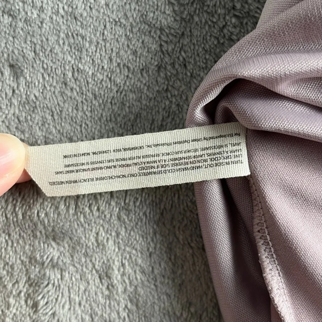 Free People Talk About It Mid-To-Mini Slip Women's M Purple Bodycon Chic Party - Image 10