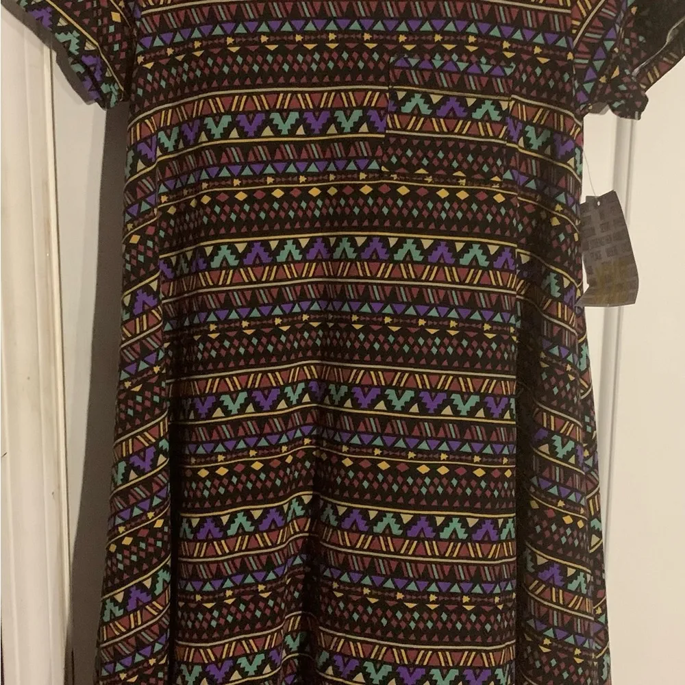 LulaRoe Carly Dress NWT XXS - Image 3