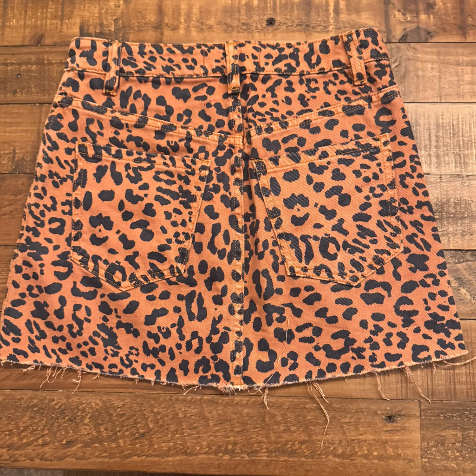 FREE PEOPLE Zip‎ It Up Printed Mini Skirt - Image 2